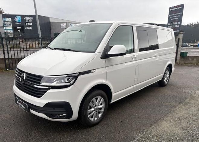 Volkswagen Transporter t6.1 l2 sieges demontables tdi 150 dsg b Blanc de 2023