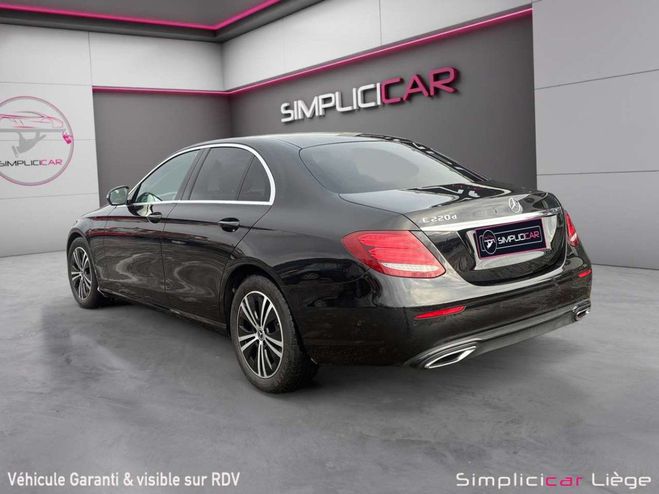 Mercedes Classe E 220 d Noir de 