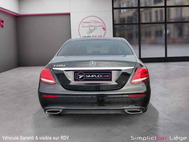 Mercedes Classe E 220 d Noir de 