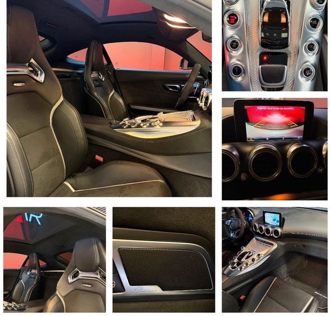 Mercedes Amg GT 4.0 V8 510 S Blanc de 2016