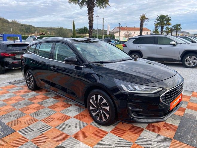 Ford Focus SW 1.0 ECOBOOST 125 BV6 TITANIUM GPS Noir de 2023