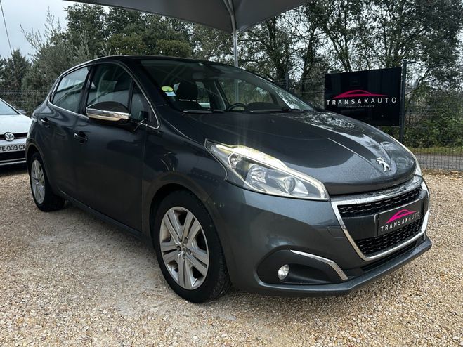 Peugeot 208 1.6 BlueHDi 100ch BVM5 Allure / CarPlay  Gris de 2017