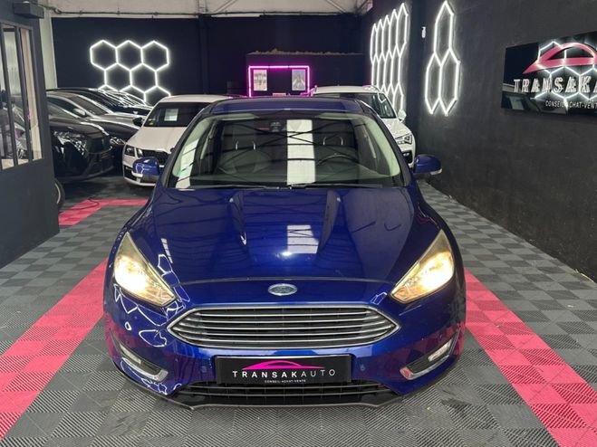 Ford Focus Titanium 1.0L EcoBoost 125ch Courroie OK Bleu de 2015