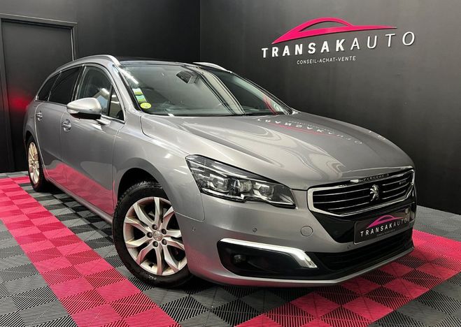 Peugeot 508 SW 2.0 BlueHDi 150ch SS BVM6 Allure CAME Gris de 2016