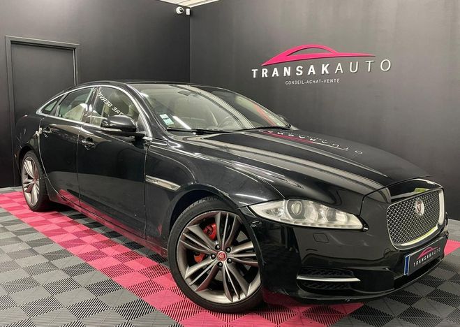 Jaguar XJ V6 3.0 275ch Diesel Luxe Premium TOIT OU Blanc de 2014