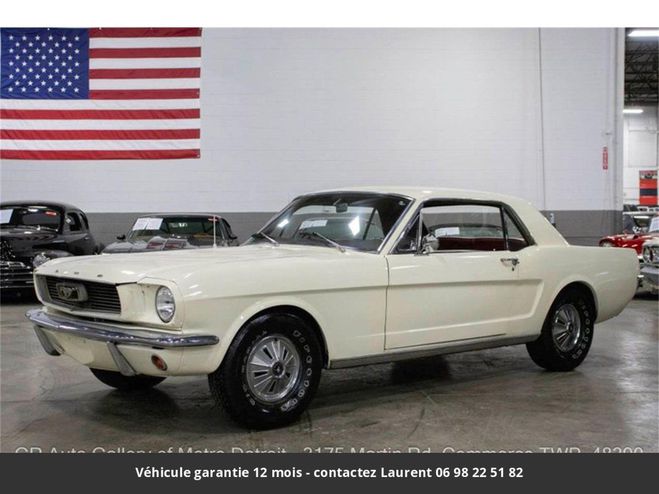 Ford Mustang tout compris hors homologation 4500e Blanc de 1966