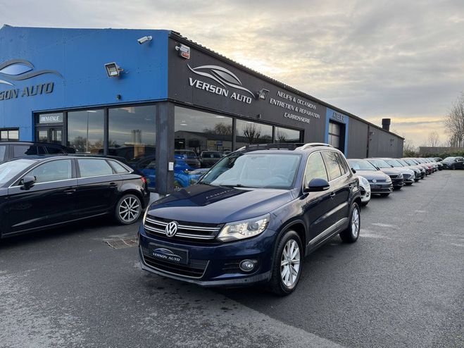 Volkswagen Tiguan 2.0 TDi 140 GPS CUIR TOIT PANO XENON LED BLEU de 2015