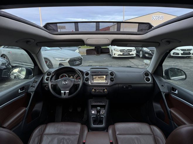 Volkswagen Tiguan 2.0 TDi 140 GPS CUIR TOIT PANO XENON LED BLEU de 2015