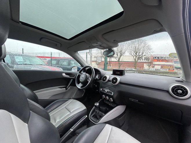 Audi A1 1.6 TDI 105 AMBITION LUXE CUIR PACK BOSE Bleu de 2010