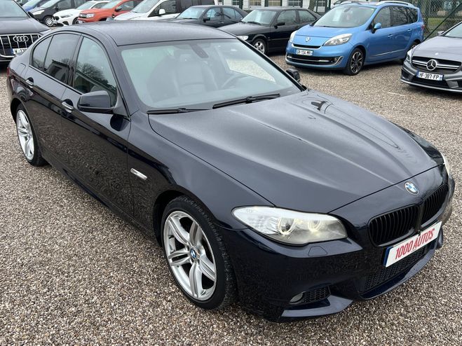 BMW Serie 5 V (F10) 520dA 184ch Sport Design BLEU FONCE de 2012
