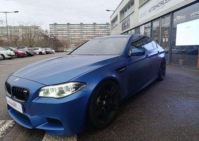 BMW M5 (F10) 4.4 Turbo V8 DKG7 560 cv Bo�te aut Bleu de 2012