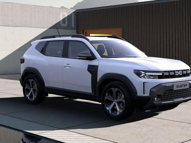 Cliquer pour voir la photo suivante Dacia Duster Journey hybrid-GPL 150 4x4 BLANC GLACIER De Série de 0