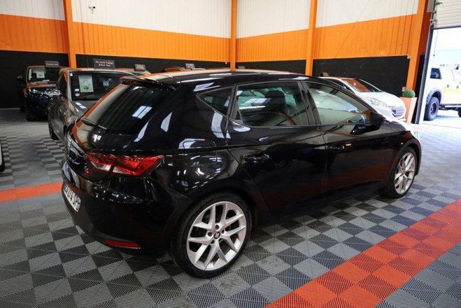 Seat Leon 2.0 TDI 184CH FAP FR START&STOP DSG Noir de 2015