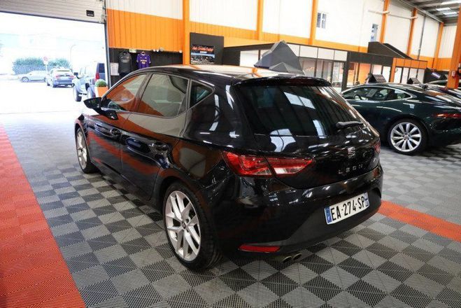Seat Leon 2.0 TDI 184CH FAP FR START&STOP DSG Noir de 2015