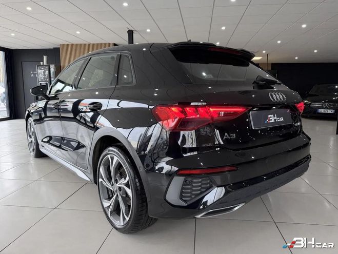 Audi A3 SPORTBACK 35 TFSI 150 CH S-LINE MHEV BVA Noir de 2021