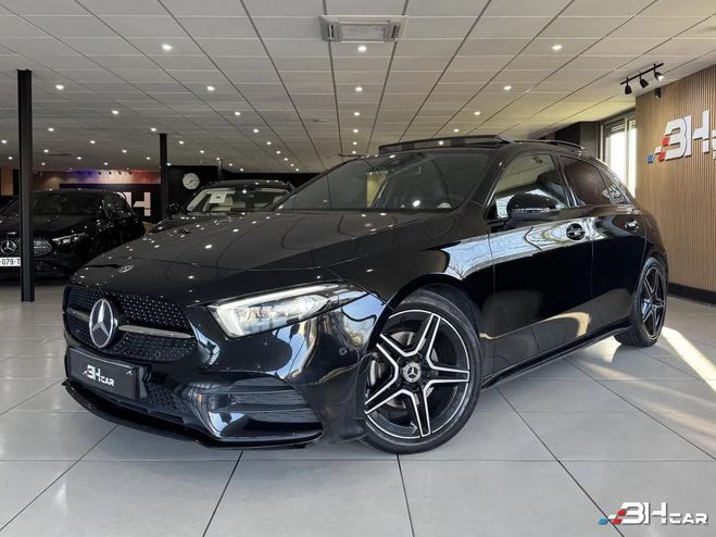 Mercedes Classe A 200 D 150 CH AMG LINE TOIT OUVRANT BVA G Noir de 2019