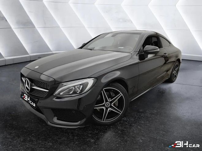 Mercedes Classe C 180 COUP� 156 CH AMG LINE TOIT OUVRANT 9 Noir de 2017