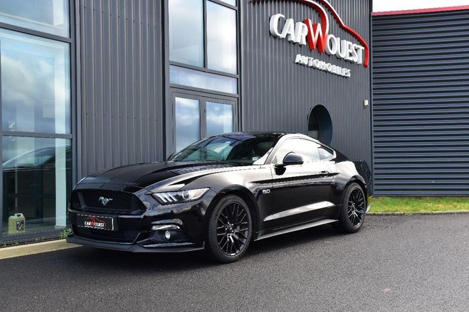 Ford Mustang VI FASTBACK 5.0 V8 GT BVA6 NOIR METAL de 2016