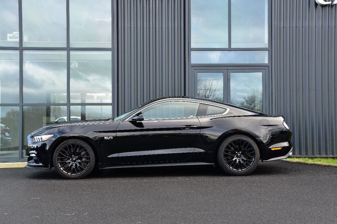 Ford Mustang VI FASTBACK 5.0 V8 GT BVA6 NOIR METAL de 2016