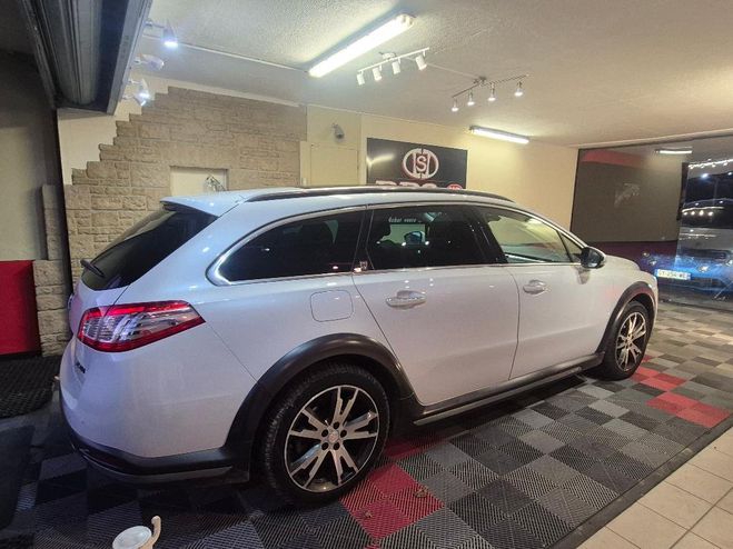 Peugeot 508 RXH 4x4 182CV SIEGES CHAUF. TOIT PANO 25 Blanc de 2012