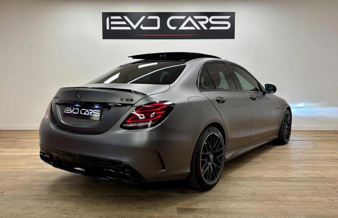 Mercedes Classe C 63 C63 AMG 4.0 476 ch SPEEDSHIFT-MCT BVA Noir de 2018