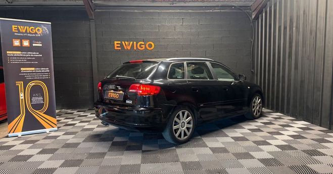 Audi A3 Sportback 2.0 tdi 140 ambition start-sto Noir de 2008