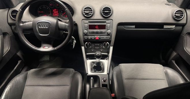 Audi A3 Sportback 2.0 tdi 140 ambition start-sto Noir de 2008