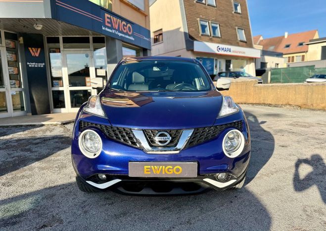 Nissan Juke 1.6 115 tekna 2wd bva toit ouvrant camer Bleu de 2017