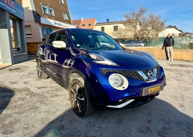 Nissan Juke 1.6 115 tekna 2wd bva toit ouvrant camer Bleu de 2017