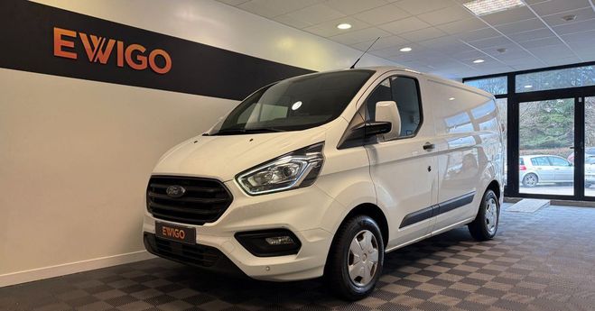 Ford Custom transit fourgon 260 2.0 ecoblue 105 l1h1 Blanc de 2018