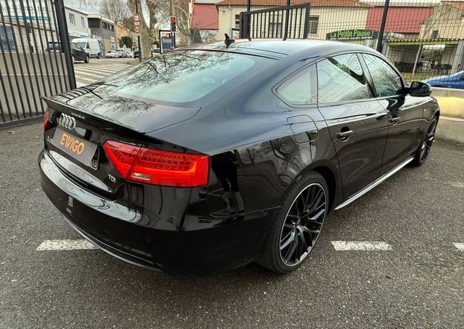 Audi A5 Sportback 2.0 tdi 190ch s line bva toit  Noir de 2015