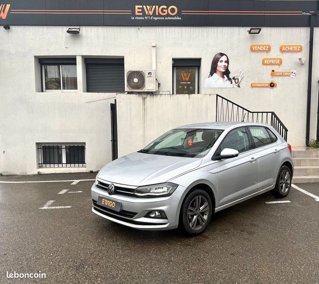 Volkswagen Polo carat 1.0 tsi 95ch dsg boite auto roue d Gris de 2020
