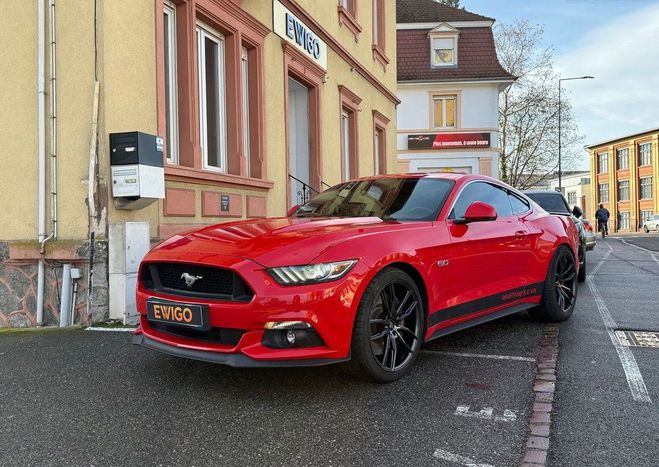 Cliquer pour voir la photo suivante Ford Mustang coupe 5.0 420 gt premium bva-camera de r Rouge de 2016