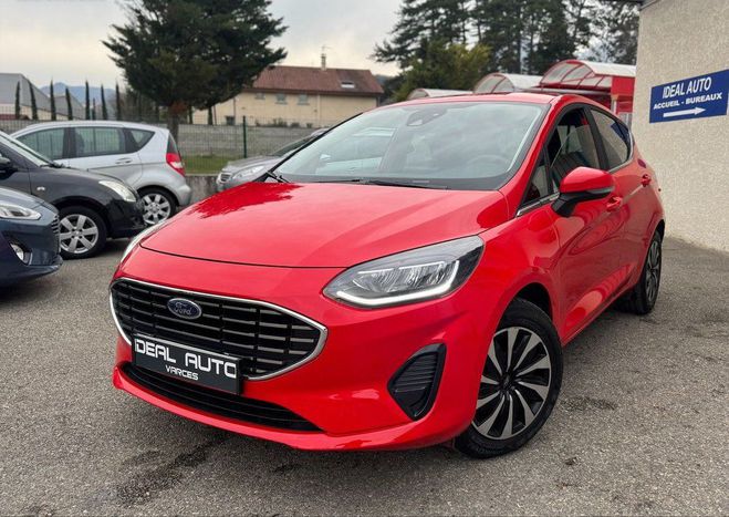 Ford Fiesta 1.0 EcoBoost Hybrid 125ch Titanium Busin Rouge de 2022