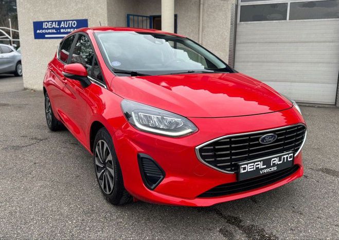 Ford Fiesta 1.0 EcoBoost Hybrid 125ch Titanium Busin Rouge de 2022