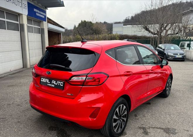 Ford Fiesta 1.0 EcoBoost Hybrid 125ch Titanium Busin Rouge de 2022