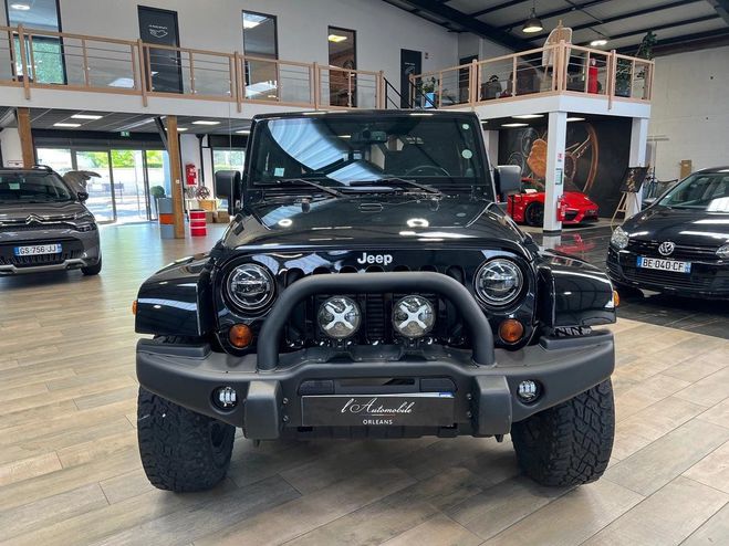 Jeep Wrangler JK 2.8 CRD 200 4WD S&S SAHARA /Rugged Ri Noir de 2013