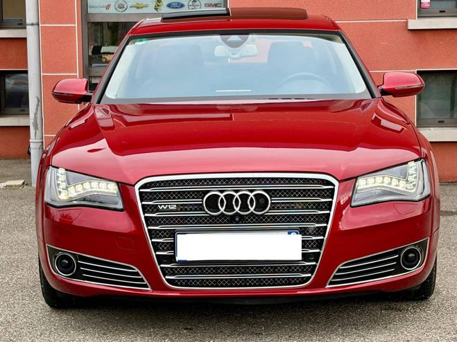 Audi A8 L D4 W12 500ch / Premi�re main Rouge de 2011