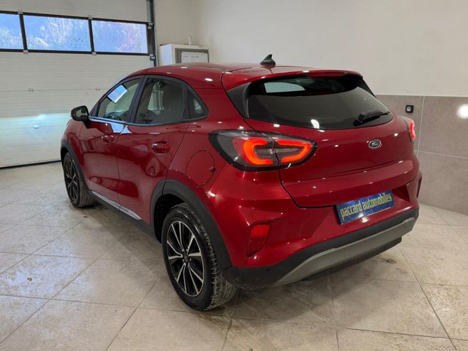 Ford Puma Ecoboost 125cv MHEV Titanium bvm6 73000K ROUGE de 2021