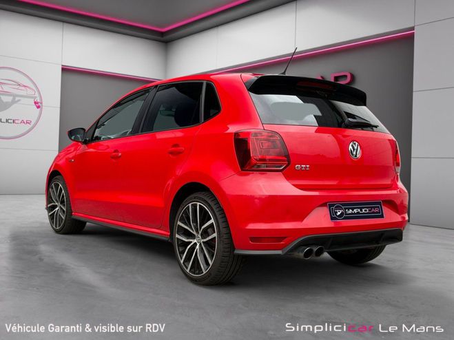 Volkswagen Polo 1.8 TSI 192 BMT DSG7 GTI Garantie 12 Moi Rouge de 2015