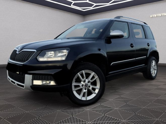 Skoda Yeti Active 2.0 TDI 110 ch ? Clim bi-zone, Ra Noir de 2014