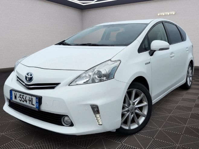Toyota Prius 1.8 136cv Comfort 2013 CVT 7 places Cam� Blanc de 2013