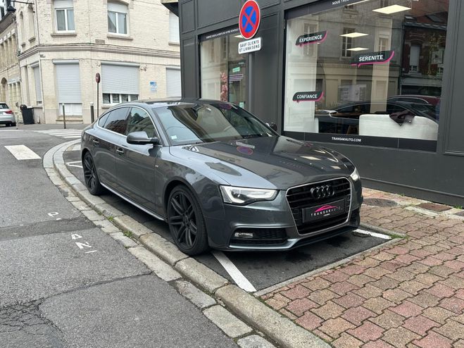 Audi A5 2.0L 190ch S-Line / ATTELAGE / BLUETOOTH Gris de 2016