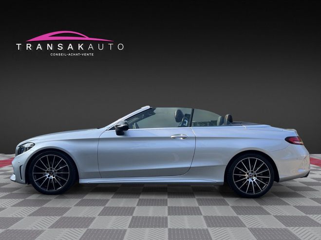 Mercedes Classe C CABRIOLET 220 d 9G-Tronic AMG Line - Exc Gris de 2021