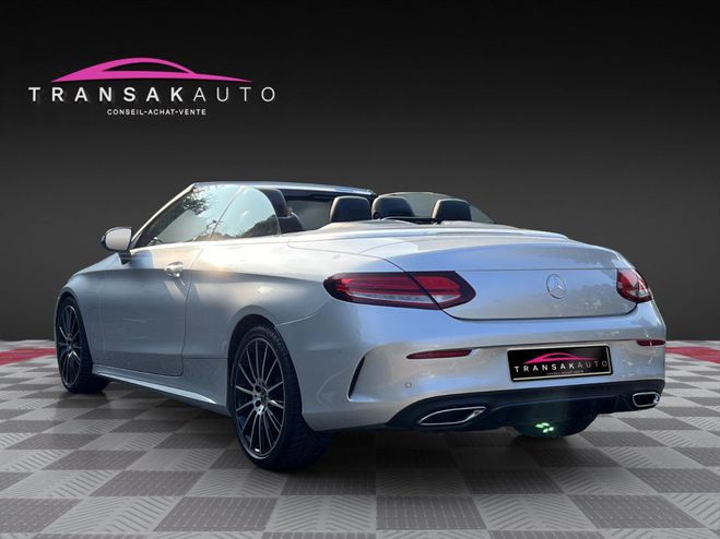 Mercedes Classe C CABRIOLET 220 d 9G-Tronic AMG Line - Exc Gris de 2021