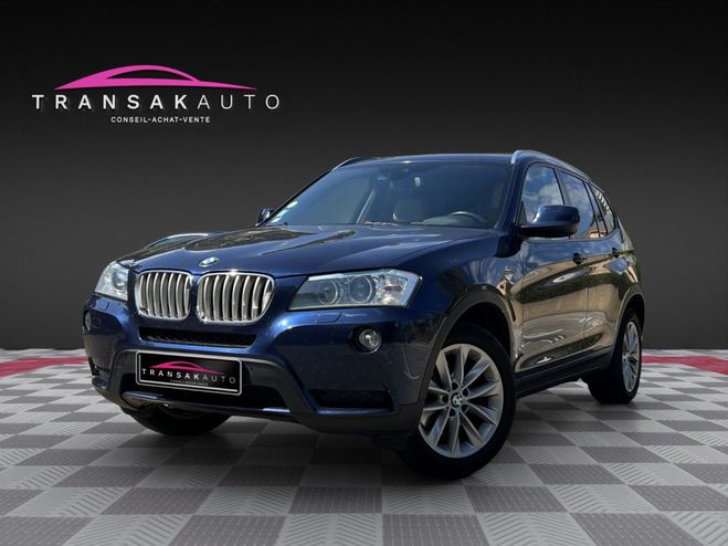 BMW X3 F25 xDrive30d 258ch Luxe Steptronic A -  Bleu de 2014