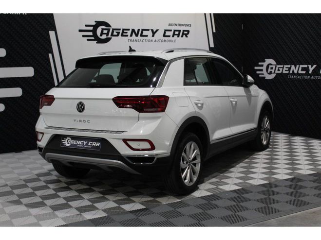 Volkswagen T Roc 2.0 TDI - 150ch - BV DSG 7 Style 4Motion BLANC de 2022
