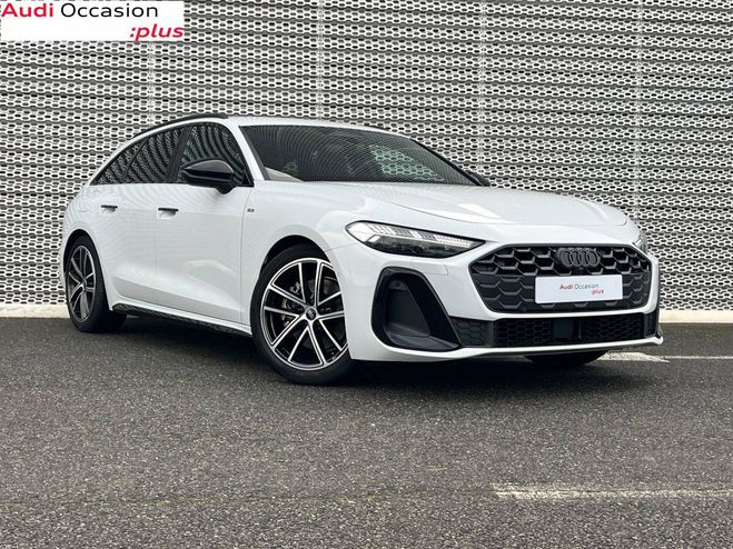 Audi A5 AVANT TDI Hybride 204 ch S tronic 7 S li Blanc de 2025