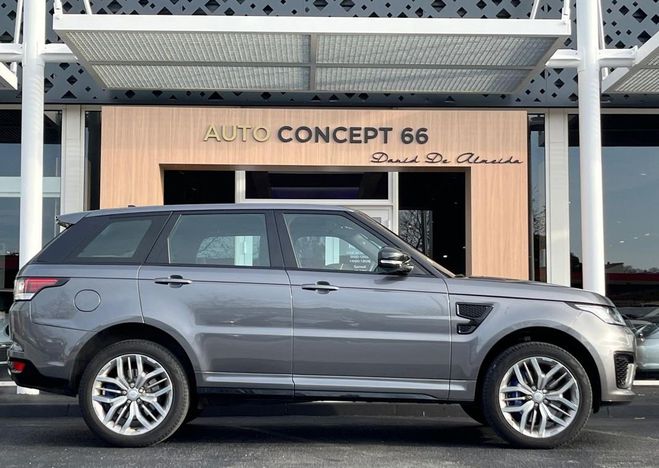 Land rover Range Rover Sport svr 5.0 v8 kompressor 551 ch premi Gris de 2016