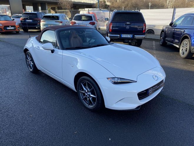 Mazda MX5 5 (4) 1.5 SKYACTIV-G 132 S�lec cuir Tera Blanc de 2022